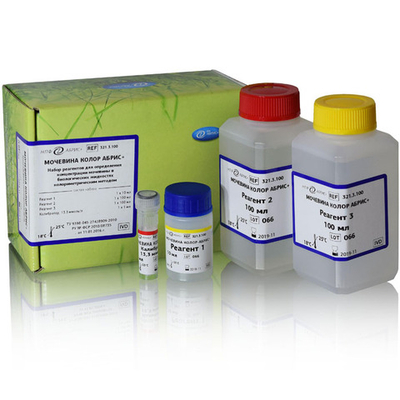 Мочевина, Абрис (уреазный фенол-гипохлоритный м-д), 100опр., 321.3.100, 1уп.