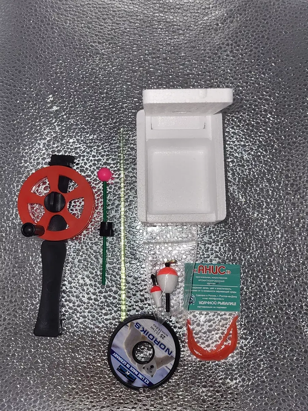 Набор рыболова для зимней рыбалки Три Кита № 3 люкс