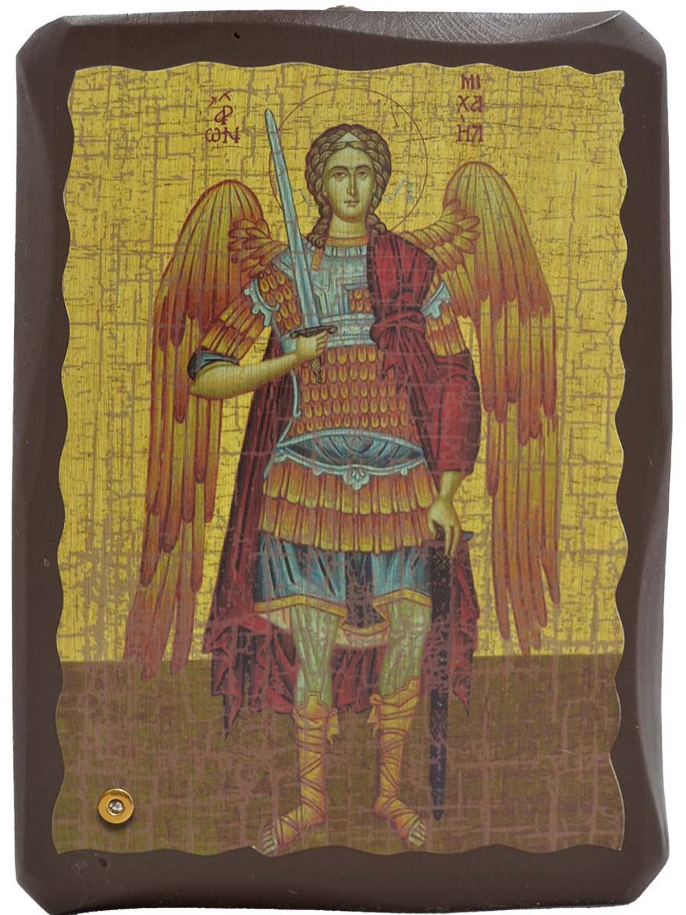 Михаил Архангел. Афонская икона с ладаном, освященном на святых мощах.