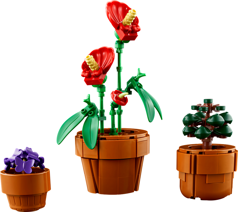 LEGO Icons 10329 «Миниатюрные растения» — коллекция Botanical, стильный декор