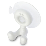 Держатель для зубной щетки на присоске tommy, organic, молочный