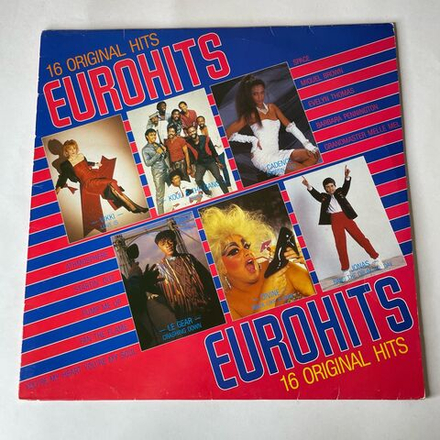 Винтажная виниловая пластинка LP Сборник Eurohits (Финляндия 1985) (Space, Divine, Kool And The Gang и др)