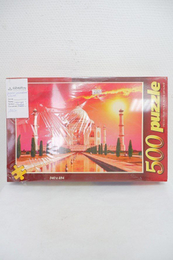 Пазлы "Вокруг света. Тадж-Махал" 500 дет. 6+, новые