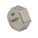 Заглушка 1/2'' вн с контр отв VRT® никель