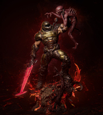 Палач Рока думгай Doomguy doom Фигурка