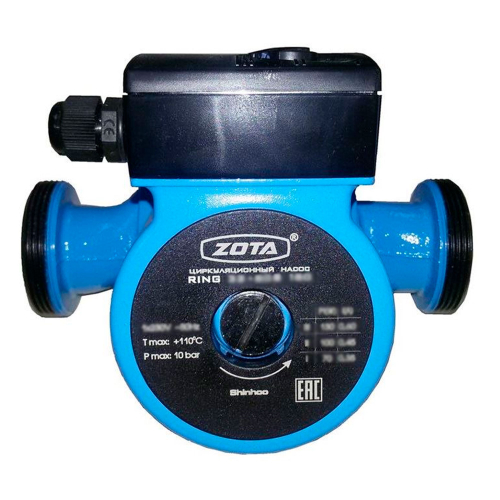 Насос циркуляционный ZOTA RING 32/80 S 180 с гайками