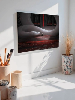 Картина на стену 40 X 50 Змея фэнтези