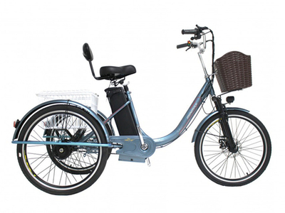 Электровелосипед трицикл GreenCamel Трайк-B (R24 500W 48V 15Ah)