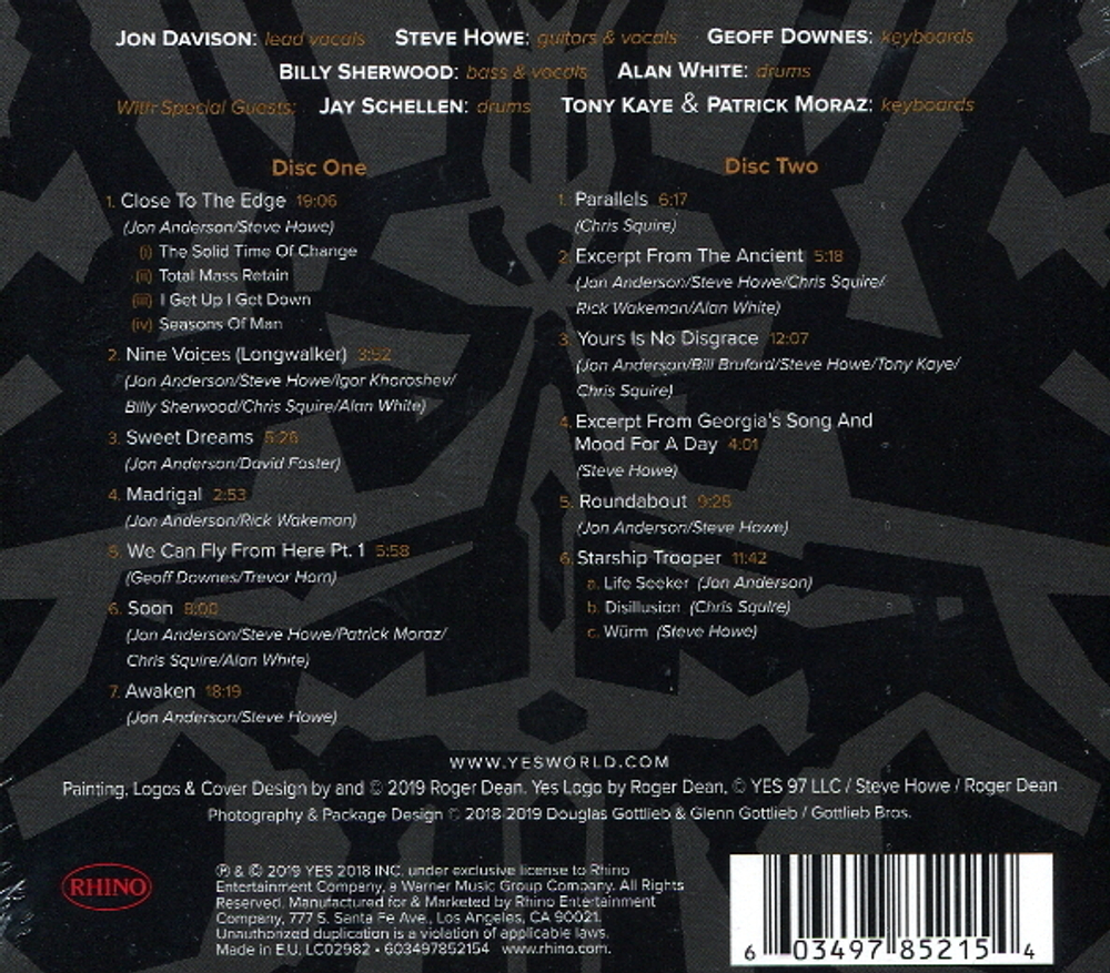 Yes / Yes 50 Live (2CD)