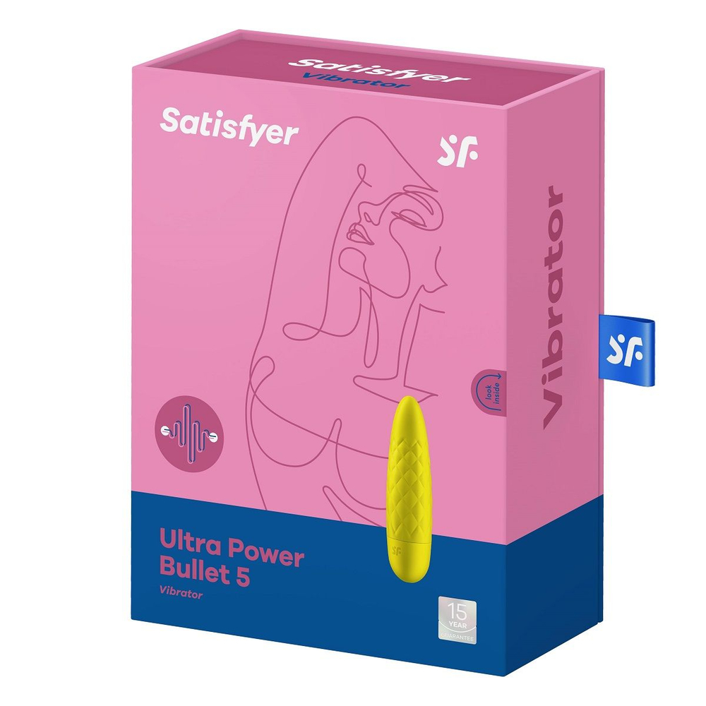 Мини-вибратор Satisfyer Ultra Power Bullet 5, жёлтый