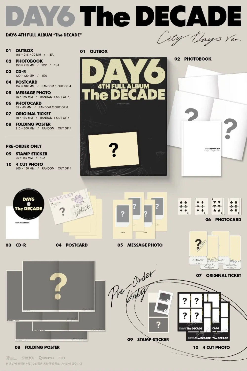Альбом DAY6 - The Decade [Standard Edition]