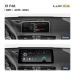 Магнитола BMW X1 (F48) 2015-2017 NBT - Teyes LUX ONE монитор 12.3" на Android 10, CarPlay, 4G SIM-слот, 6/128ГБ