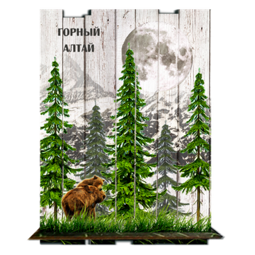 эко подставка под телефон "Мишки"