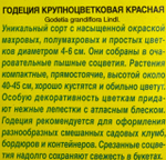 Годеция Красная СМЦ-696