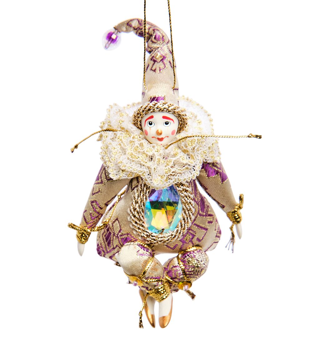 РусКукла RK-516/4 Кукла подвесная «Гномик Самоцвет»