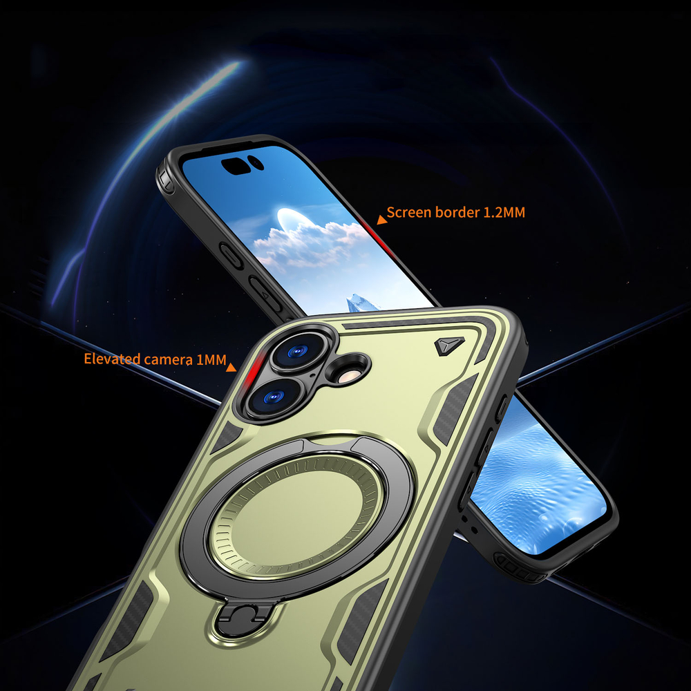 Чехол Magneto Case с кольцом для iPhone 17