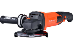 Углошлифовальная машина (УШМ) PATRIOT AG 128E тонкий корпус, пылезащищенная, диск 125 мм 110301129