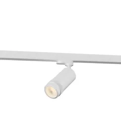 ST691.536.10 Св-к трек. Zoom Белый LED 1*10W 3000K 900Lm Ra 10-55° IP20 D55xH125 220V ТРЭЙС