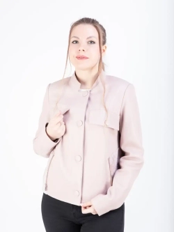 Куртка женская натуральная кожаная оверсайз Турция