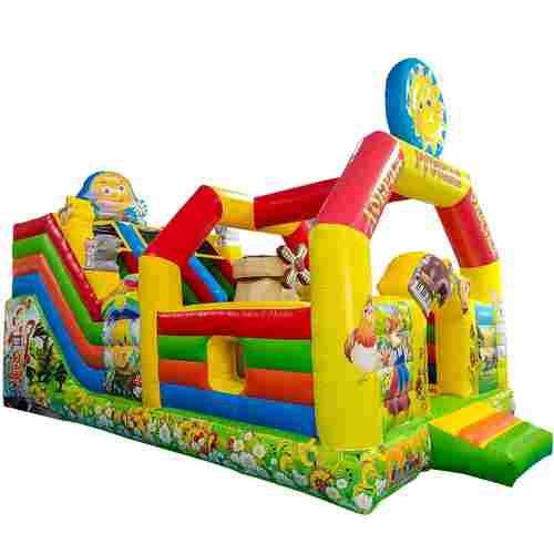 Коммерческий надувной батут «Добрая русская сказка 2», 8*4*5 м