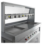 Фризер для жареного мороженого Foodatlas KCB-2F (контейнеры, стол для топпингов, 2 компрессора)