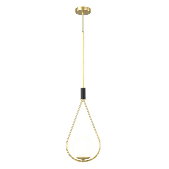 4810/1 PENDANT ODL21 415 золтой/черный/белый Подвес E14 1*40W FLARI
