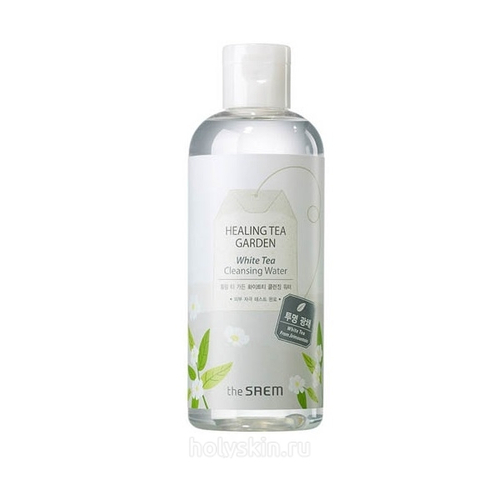 The Saem Healing Tea Garden White Tea Cleansing Water вода очищающая с экстрактом белого чая