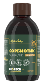 Сорбиотик, 250 г, 15 порций по 16,5 г Компоненты комплекса обладают выраженным детоксикационным эффектом, способствуют восстановлению микроэкологии кишечника