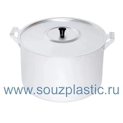 Кастрюля 10л Демидовский з-д (алюминий)