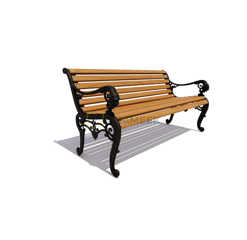 Садовая скамейка «Лев» (1,5 м термоясень)