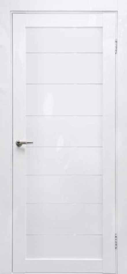 Межкомнатные двери FORET ГЛЯНЕЦ Глухое, Белый глянец