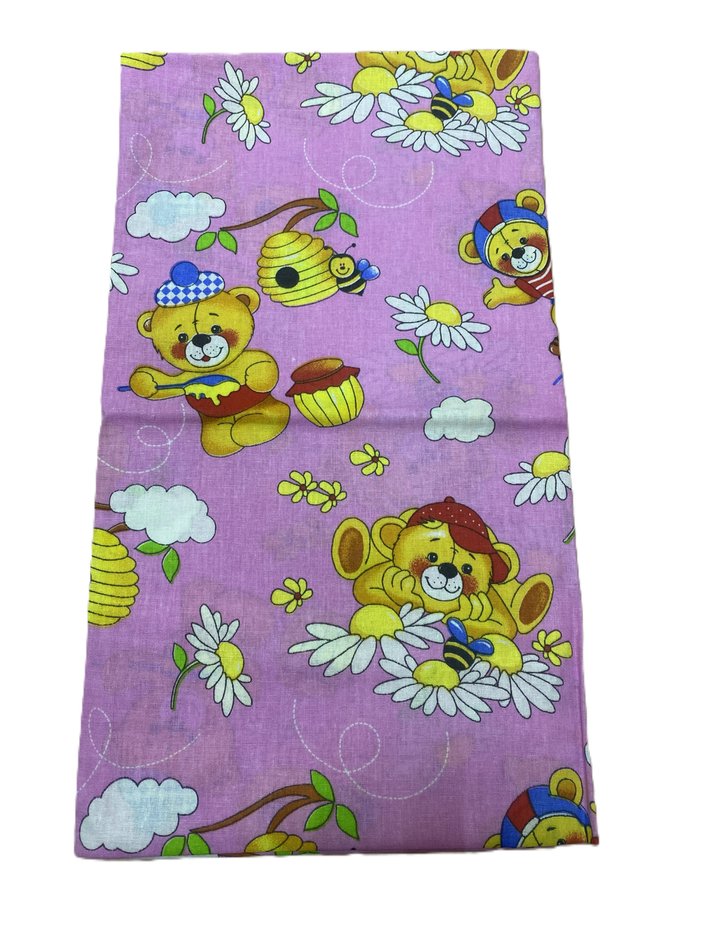 Пеленка из бязи (100% хлопок) размер 75/110 см расцветки в ассортименте