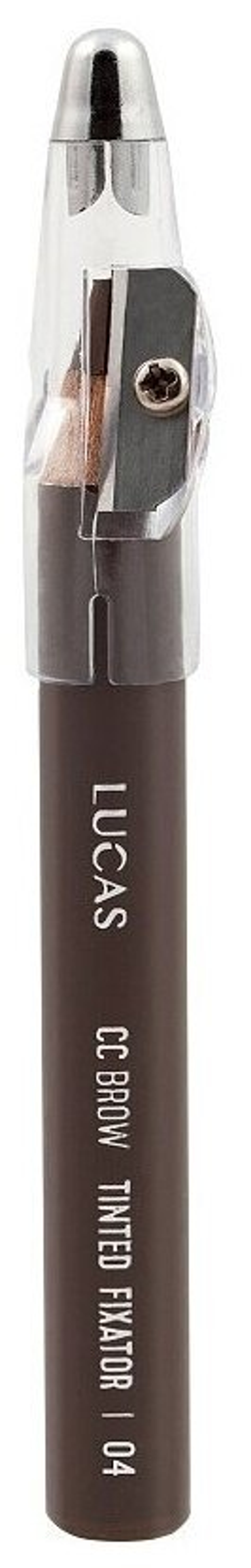 Восковый карандаш для бровей TINTED WAX FIXATOR, цвет 04 (светло-коричневый)