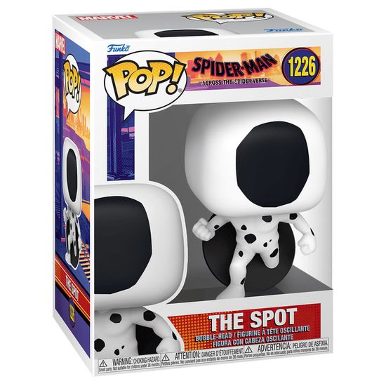 Фигурка Funko POP! Bobble Marvel Spider-Man ATSV The Spot (1226) 65725 / Фигурка Фанко ПОП! по мотивам мультфильма "Человек-паук: Паутина вселенных", Пятно