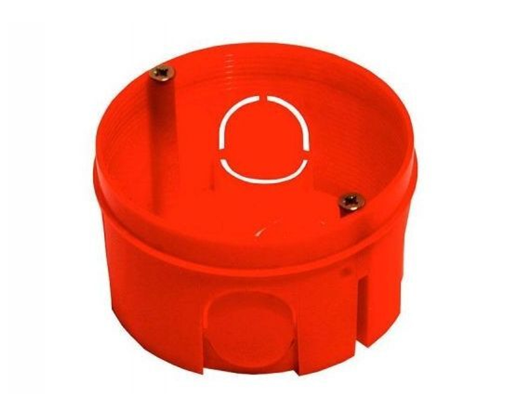 Коробка установочная HEGEL 68х40мм круглая КУ1106