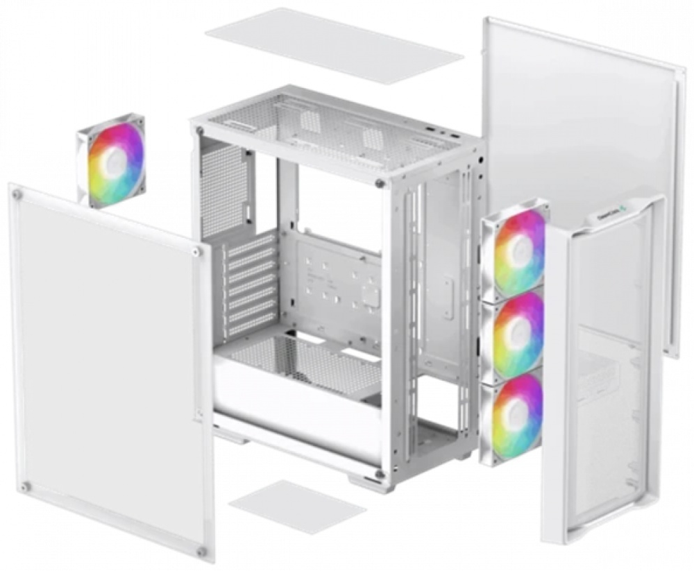 Корпус Deepcool CC560 MESH V2 WH белый