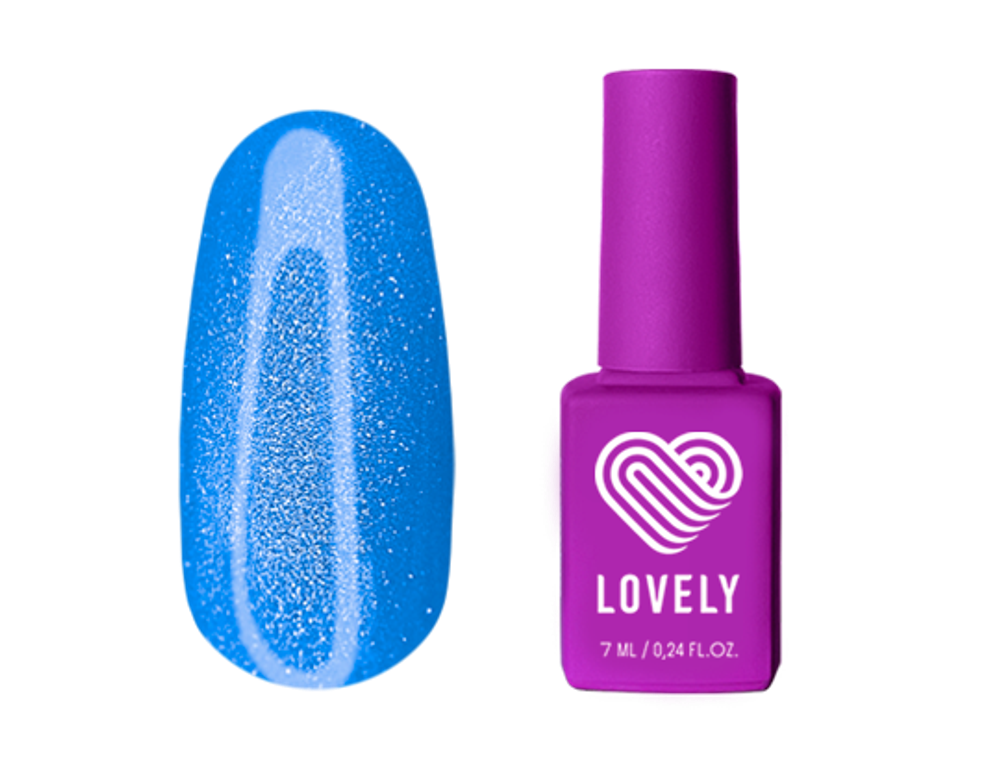 Гель-лак Lovely, коллекция Fruit Cat, оттенок Grape, 7 ml
