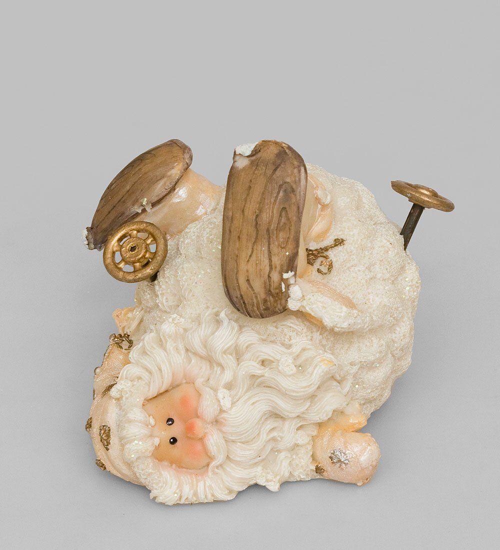 HJ23A100- 9 Фигурка «Дед Мороз - Веселый лыжник» в асс.