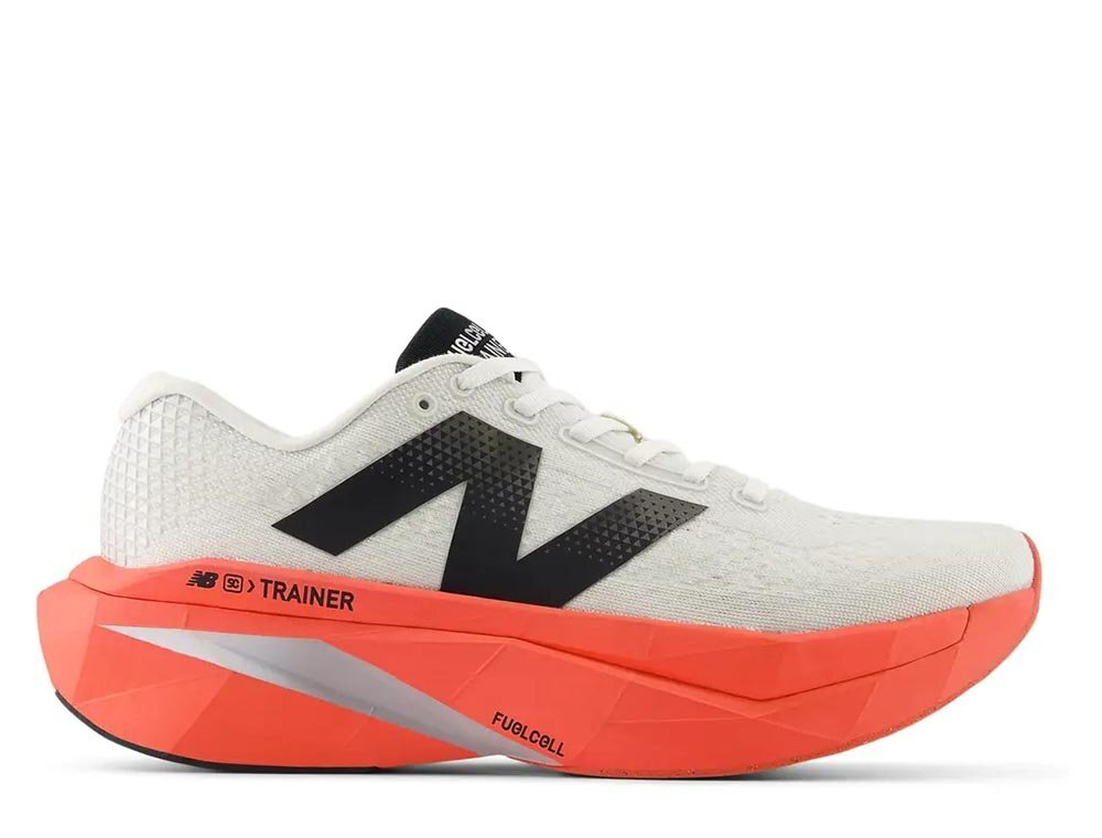 Кроссовки для бега мужские New Balance Fuelcell SuperComp Trainer v4 M Бело-Коралловые