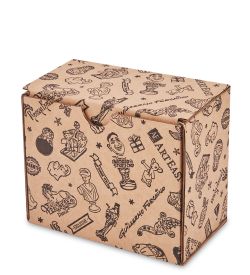 GAEM Art ГКП-57 Коробка 4-х клапанная гофрокартон 150х95х130