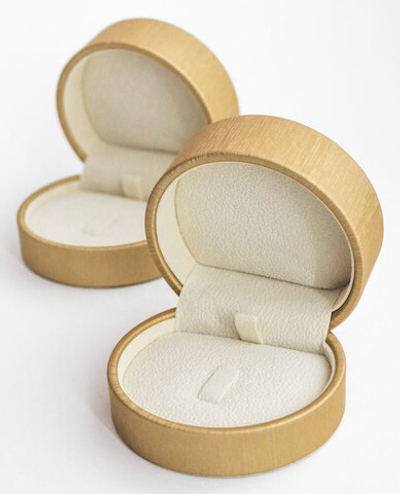 Футляр полукруглый, серия "ДОННА", 81х72х48 мм