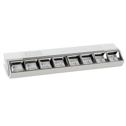 ULB-Q283 20W-4000K WHITE Светильник-прожектор светодиодный трековый. Линейный. 1600 Лм. Белый свет 4000К. Корпус белый. ТМ Volpe