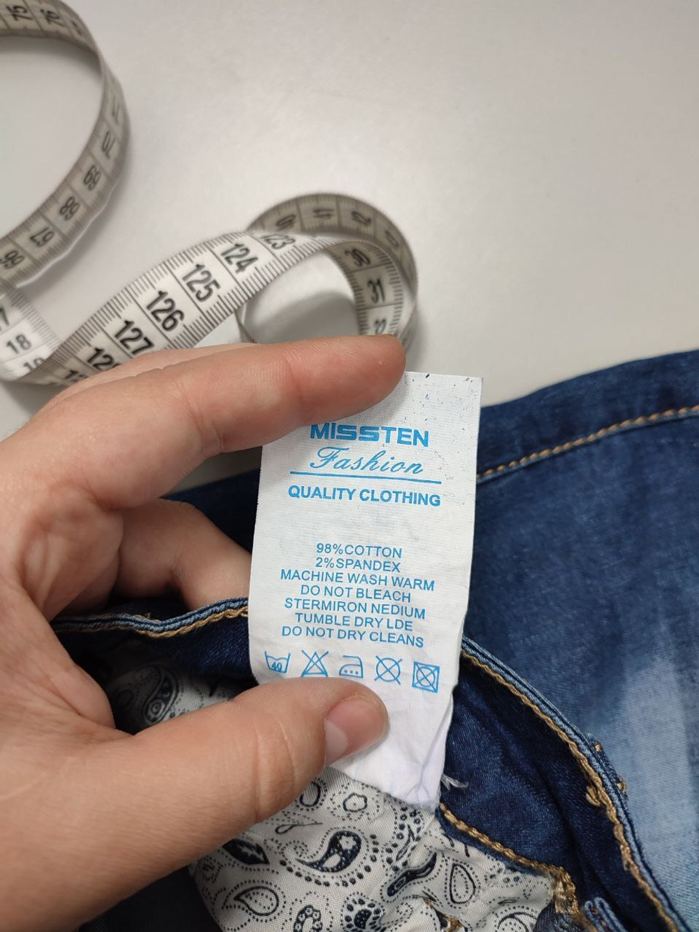 Шорты Missten джинсовые на 15-17 лет, новые
