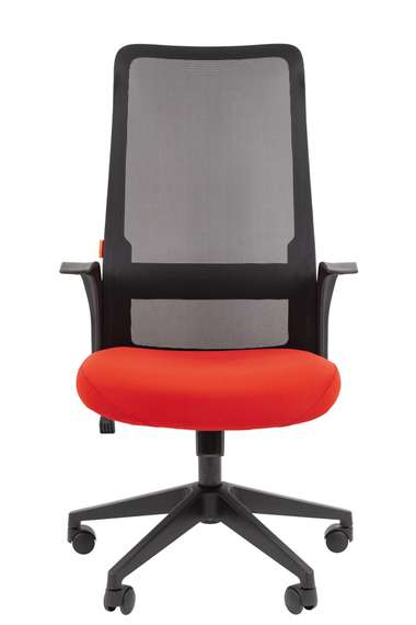 Офисное кресло Chairman 573 Россия черный/красный