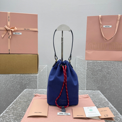 Miu Miu Gabardine Pouch 23 cm