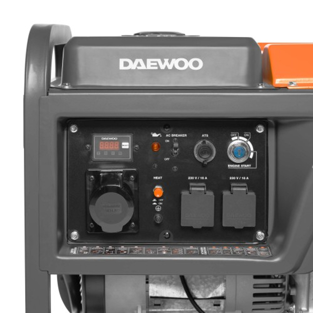 Генератор дизельный с воздушным охлаждением DAEWOO DDAE  6000XE открытая DDAE 6000XE (2024)