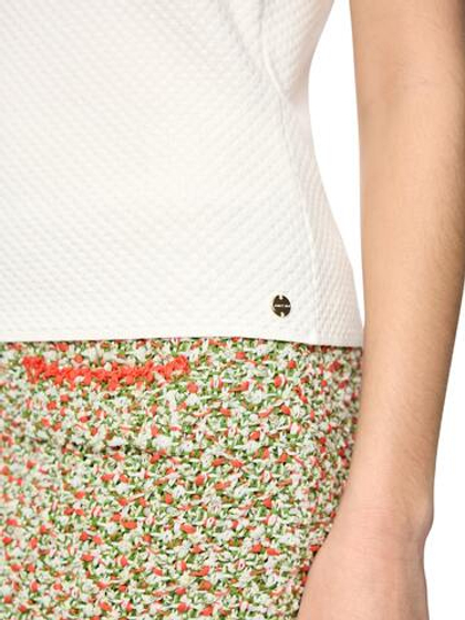 Marc Cain Топ на бретелях из фактурной вискозы