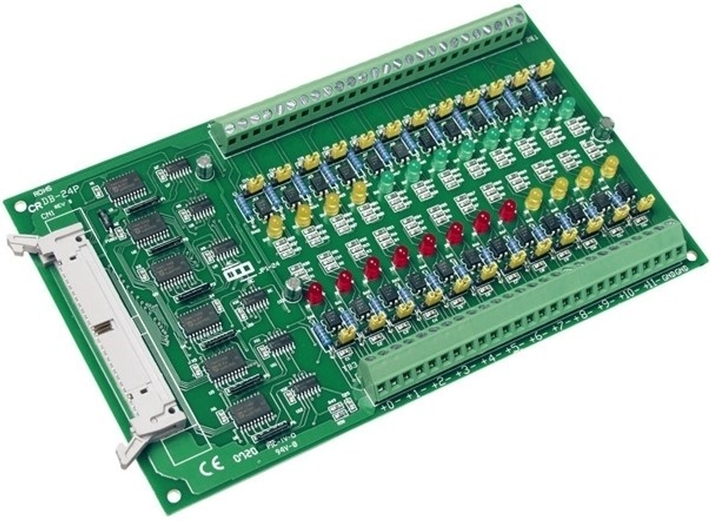 Плата  ICP DAS DB-24P CR