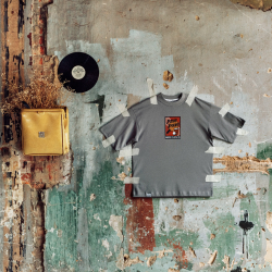 Футболка HAIDED PONG Grey