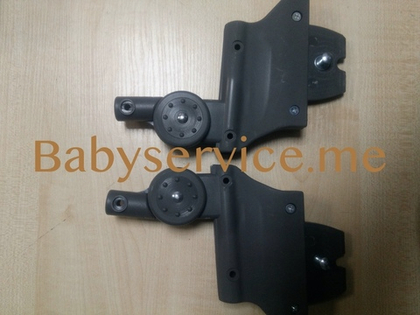 Шарнир капюшона левый серый